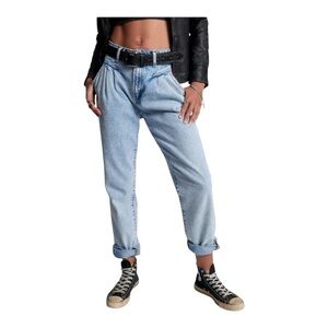 One Teaspoon Streetwalkers Jeans Womens 26/4 US Florence light blue wash NWT